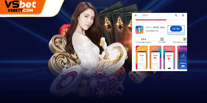 Cách tải 1.1.1.1 trên smartphone