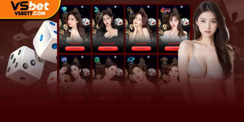 Sảnh Sexy Vsbet